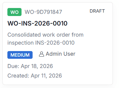 Turn failed checks into owned follow-up. product view